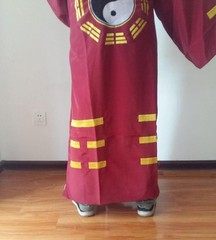 New Wudang Taoist Robe Wushu Kung Fu Tai Chi Morning exercise Uniform with Hat