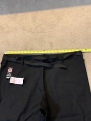 Ronin Gi Brazilian Jiu Jitsu Pants Only Size 6/190 Black Red Martial Art MMA