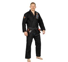 Fuji Lightweight Valiant Strength Edition Mens Brazilian Gi Jiu-Jitsu BJJ Black