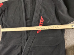 Elite Sports BJJ Gi Size A3 Black Jui Jujitsu Martial Arts MMA Jacket Pants Belt