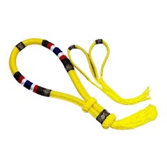 Mongkol Prajiat Muay Thai Boxing Traditional Color Yellow Set Headband And Armba
