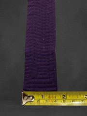 Set of 2 Judo Belts – Blue and Purple, Child Size, Martial Arts – Ju Jitsu Belts