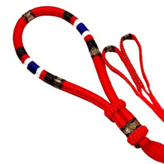 Premium Boxing Mongkol Prajiat Set Tranditional Muay Thai Color Red Handmand Hea