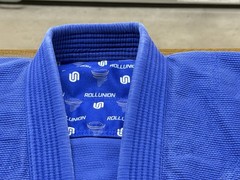ROLLUNION Jiu Jitsu Men’s Blue Gi Jacket Top – Adult A2
