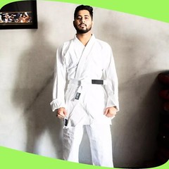 BJJ Gi Brazilian Jiu Jitsu light 350 gsm Grappling Judo Kimono Uniform by Javson