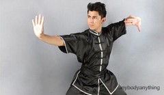 Men Women Kung Fu Tai Chi Uniform Martial Arts Wushu Suit Sleeveless Outfit 4XL