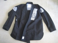 Aesthetic Size A2 Heavy Weight Black Til Death BBJ Brazilian Jiu Jitsu Gi Jacket