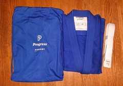 Progress Jiu Jitsu Women’s Academy Gi Blue with Free White Belt Size F3
