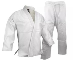 White Scramble Standard BJJ GI | Top Quality 350/450 GSM Kimono