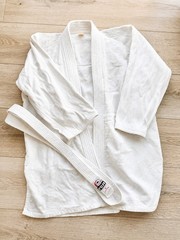 Fuji Kimono Gi Adult 3 White Jiu Jitsu MMA Set