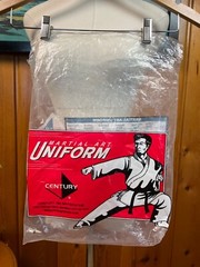 Century Martial Arts Uniform Suit Shirt Top Pants Tae Kwan Do ATA *SIZE 2*