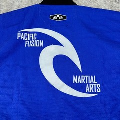BMA Jiu Jitsu Gi Boys A1 Blue Pullover Black Belt Academy Taekwondo MMA Uniform