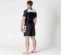 Fuji Sports IBJJF Ranked BJJ Jiu Jitsu Short Sleeve SS Rashguard – Black