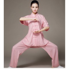 Kung Fu Dress Martial Art Uniform Tai Chi Clothes Wushu Clothing Unisex Women