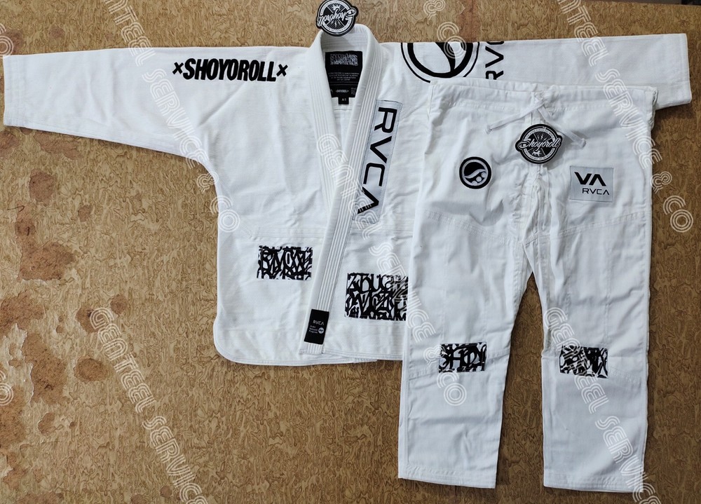 Pearl weave Brazilian jiu jitsu Uniforms custom made 100% cotton #105 A4 size.