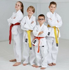 JP Karate Gi Uniform 8oz Martial Arts Adult Lightweight Kids Belt Outfit White