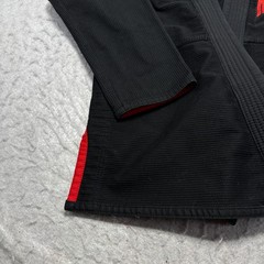 Elite Sports GI Set MMA Brazilian Jujitsu BJJ Uniform Black Red Adult Size C3