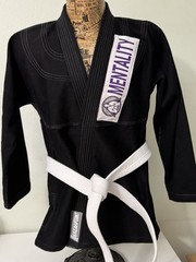 Breakpoint BJJ Gi Black Size A0 Mentality Patch Brazilian Jiu Jitsu Uniform