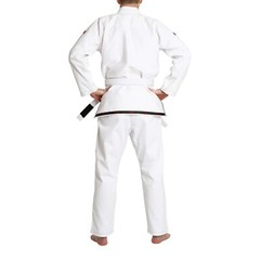 Jiu Jitsu Gi Professional Competition White 100% Cotton Pre-Shrink  BJJ SIZE-A4