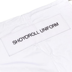 Shoyoroll Batch #92: Rebel Applique White BJJ Gi 450 gsm Jiu Jitsu
