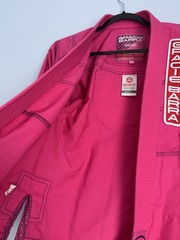 GRACIE BARRA Jiu Jitsu Gi Girls PINK Equipe GB Edition Lite Ripstop Kimono Y4