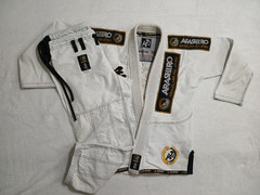 Arashiro Black Brazilian A1 Jiu Jitsu Jacket and Pants Martial Arts