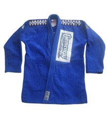 Gameness A2 Brazilian Jiu-Jitsu BJJ Professional Fighting System Jacket Blue