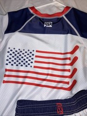 Jiu Jitsu USA Hockey Rashguard, Size L/M BJJFanatics
