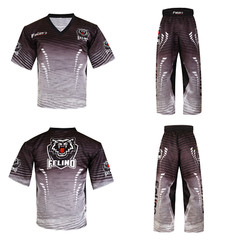 Felino 2 Piece Sublimated Kick Boxing Muay Thigh Mixed Martial Arts Uniform Set