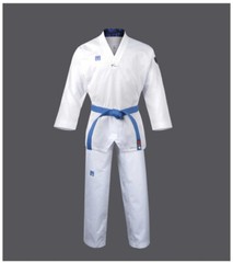 MOOTO EXTERA S6 Uniform (with White V NECK) WT (World Taekwondo) Fighter Dobok
