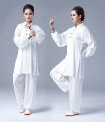 Summer Tai Chi Clothes Wrinkle Free Wushu Clothing Kung Fu Dress Martial Art