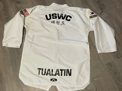 Best Sang Moo Sa Martial Arts US World Class Taekwondo uniform GI shirt adult 7