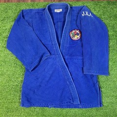 Vintage BJJ GI Toger Claw Blue 90s Taekwondo Sparring J.K.A Academy Hayashi