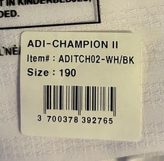 NEW Adidas ADI-CHAMPION 2 Taekwondo Uniform, Dobok,TKD