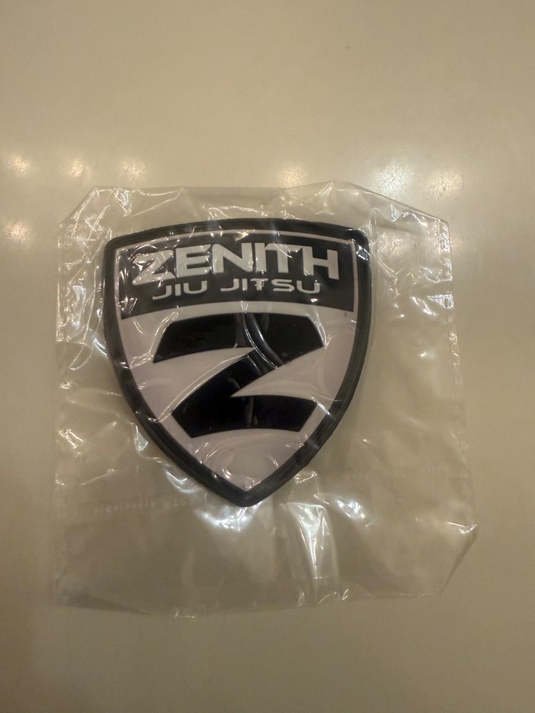 ZENITH JIU-JITSU 3” hook and loop Vellcro patch edc molli tactical