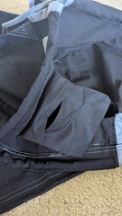 Inverted Gear BJJ Jiu-Jitsu Gi Uniform Set Jacket & Pants Black Size A1S