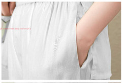 Women Short Sleeves Tai Chi Suit Morning Exercise Uniform Kung Fu Clothes Sets