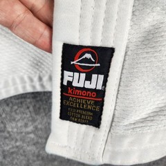 Fuji Kimono Jacket BJJ Gi Top White Martial Arts Jiu Jitsu Uniform Mens Size A2