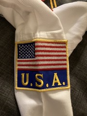 Kids White Taekwondo Top Uniform Costume Tom Vo’s Size 00 130 cm