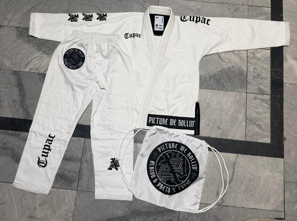 New Arrival A&P x TUPAC PICTURE ME ROLLIN GI 450 GSM Premium quality Suit+BAG