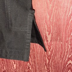 BRAUS THE FIGHT NEVER ENDS KIMONO JI Jitsu Gi A1 Black 100% Cotton Pearl Weave