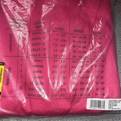 Century Matrial Arts Lightweight 6 oz Student Uniform Size 5 pink with belt NIB