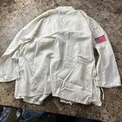 Century Martial Arts White Taekwondo Uniform Top Tie Waist Mens