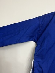 Taekwondo Gi Kids Size 1/150 Blue 2-Piece Used. With 2 Belts Green And White.