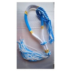 Mongkol Prajiat MMA Muay Thai Light Blue And White Thai Boxing Handmand Head & A