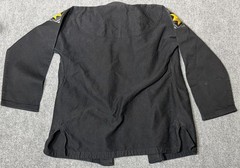 Kingz ONE Jiu Jitsu Gi Jacket A2L Black 100% Cotton BJJ Kimono Mens Top
