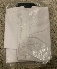 Martial Arts Supply Karate Uniform Best Sang Moo Sa 1(150 cm) White & Black