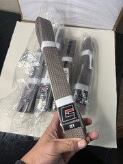 Combat Corner BJJ Kids Belts Grey A1/Y1 Lot Of 5