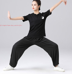 Unisex Tai Chi Suit Kung Fu Wing Chun Morning Exercise Uniform martial arts Sets