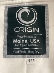 Used Kids Origin USA gi jacket (ONLY) Size 6/7